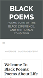 Mobile Screenshot of blackpoems.net
